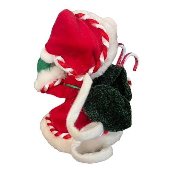 ANNALEE 2007 6” Peppermint Santa Mouse - Picture 3 of 4